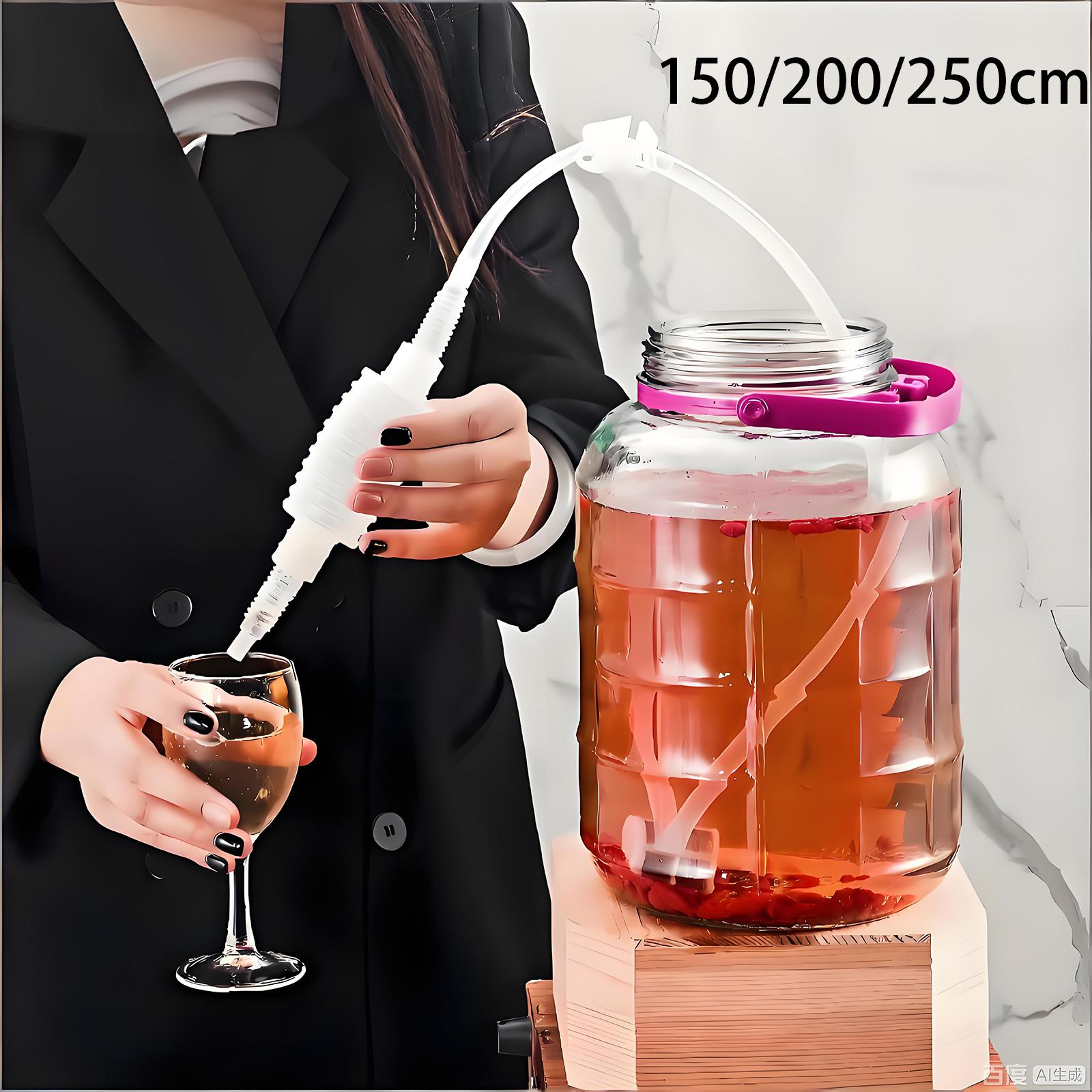Wine Beer Making Supplies - Compact Brewing Siphon Pump Hose Versatile