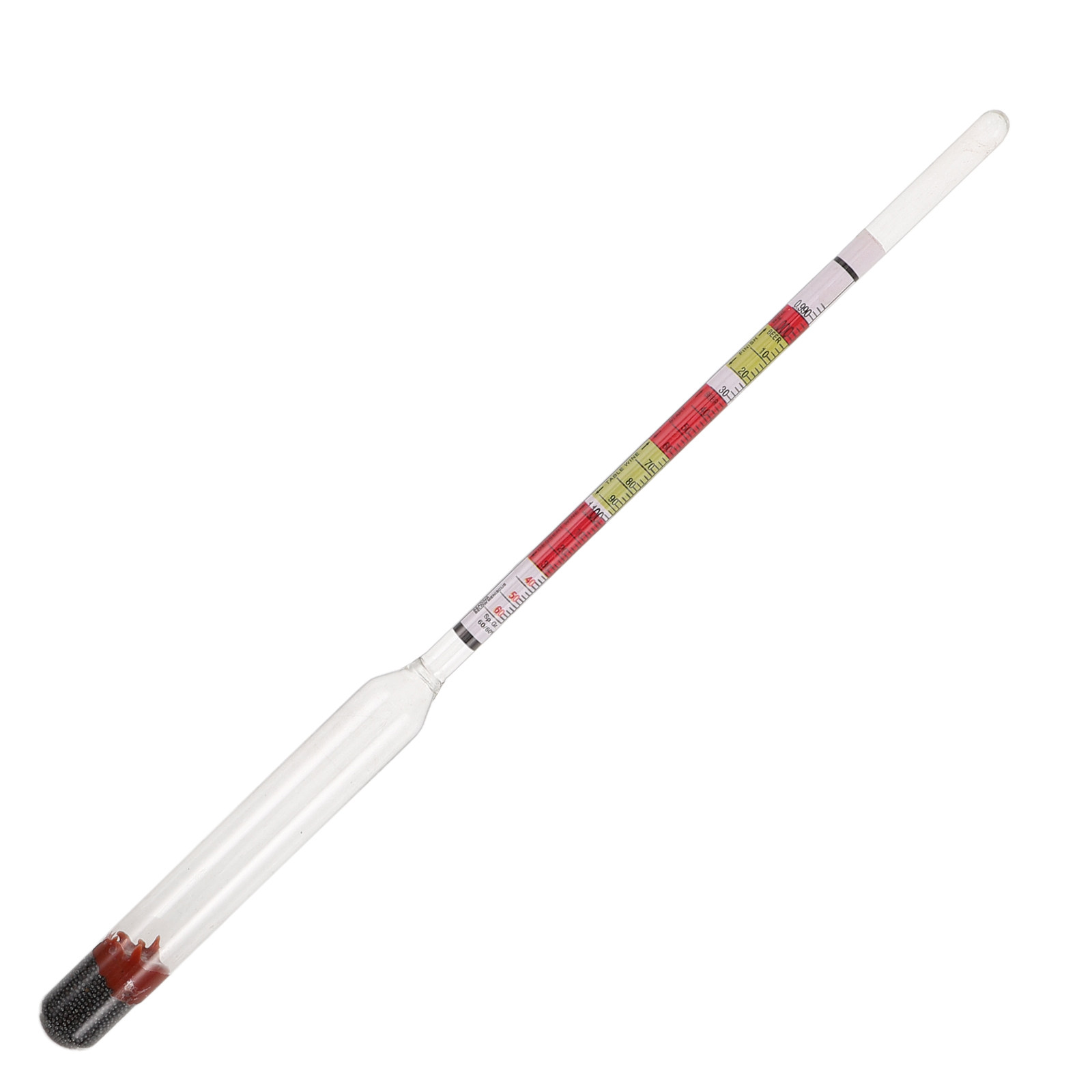 Wine Beer Making Supplies - Wine Hydrometer Beer Tester Triple Scale