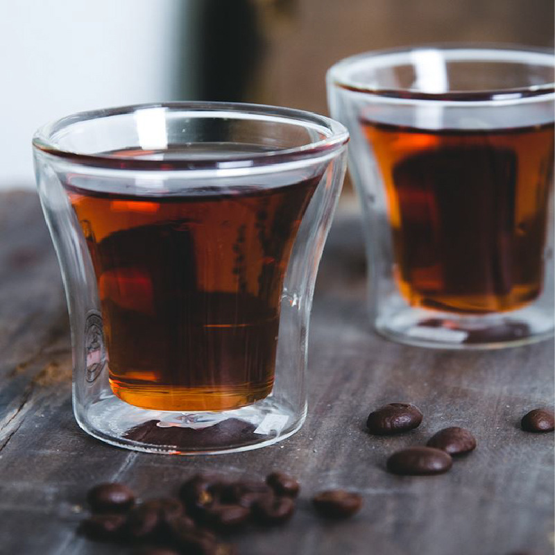 100/200/250ml Double Wall Glas - огляд і ціна Wine Beer Coffee