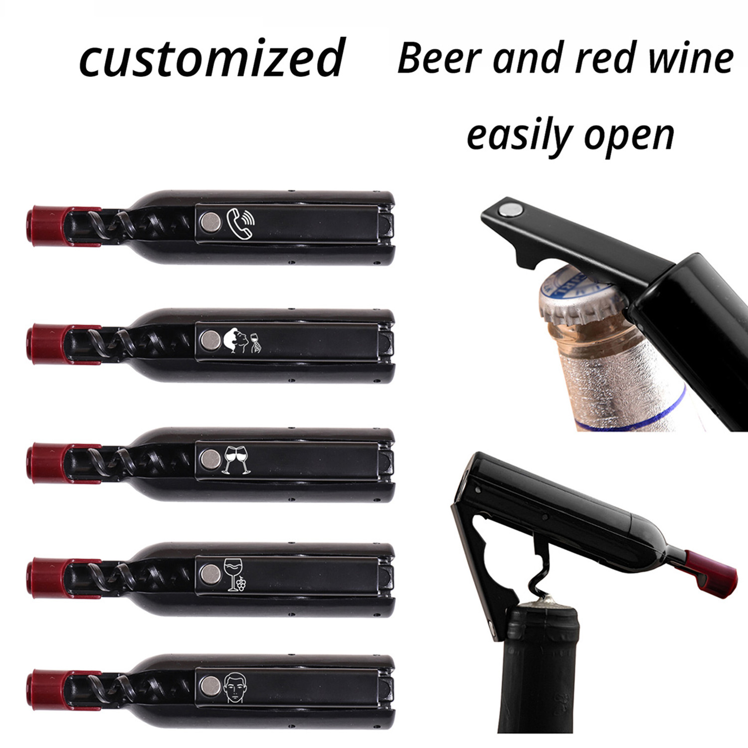Bottle Shape Custom Text Wine  - огляд і ціна Wine Beer Name