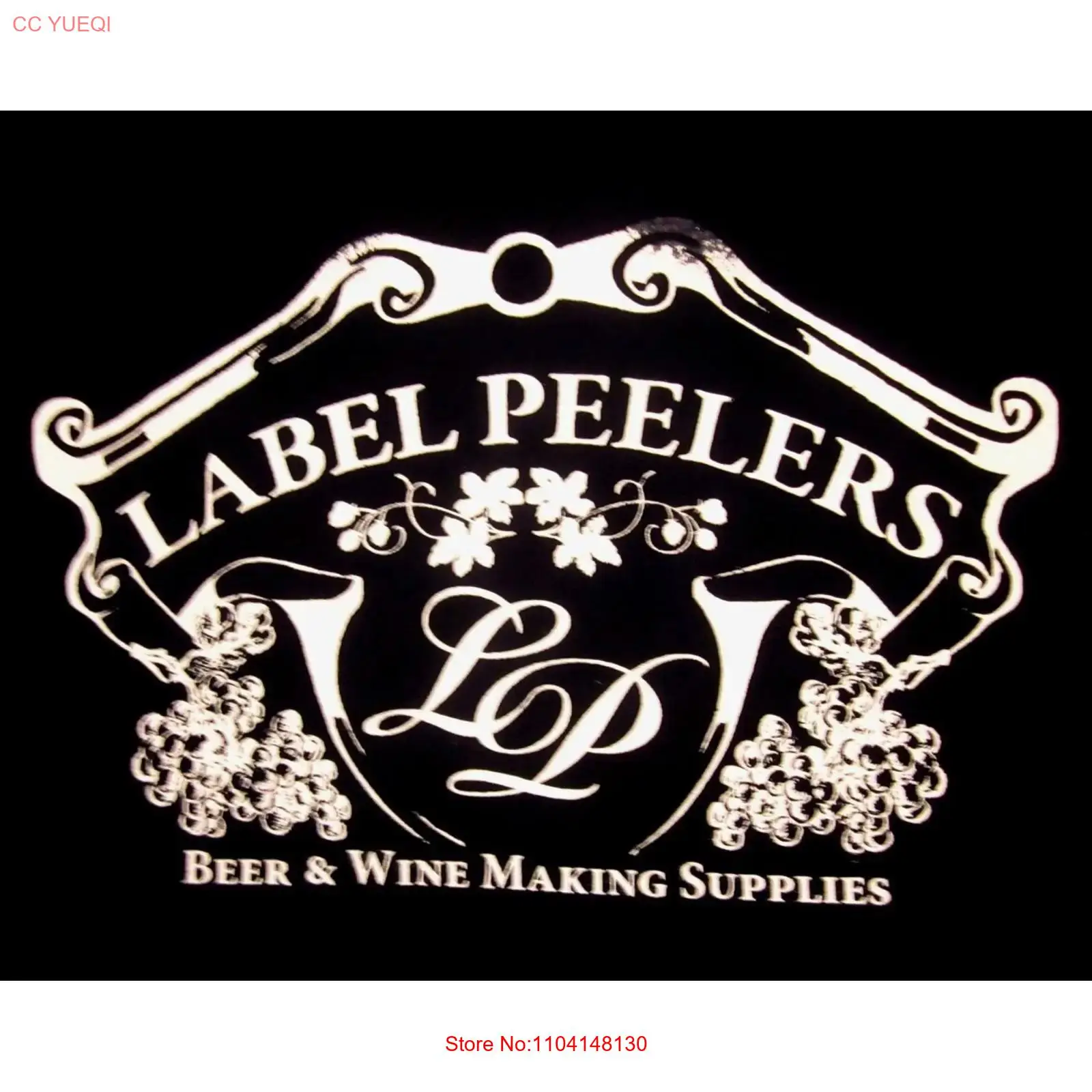 LABEL PEELERS tee XL beer wine - огляд і ціна Wine Beer Making Supplies