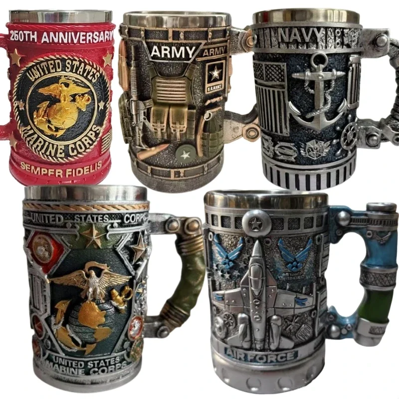 1pcs Navy Cup Air Force Anchor - огляд і ціна Wine Beer Coffee