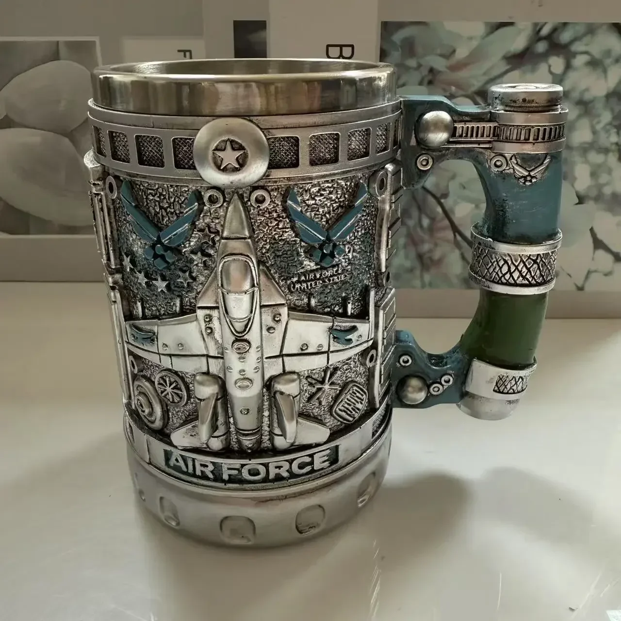 1pcs Navy Cup Air Force Anchor - огляд і ціна Wine Beer Coffee