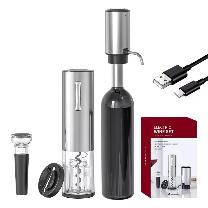 2024 New Design 4-in-1 Lithium - огляд і ціна Wine Opener Electric