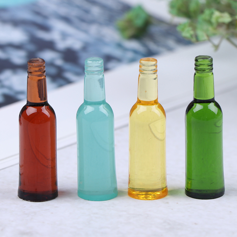 6pcs 1:12 Dollhouse Miniature  - огляд і ціна Wine Beer & More