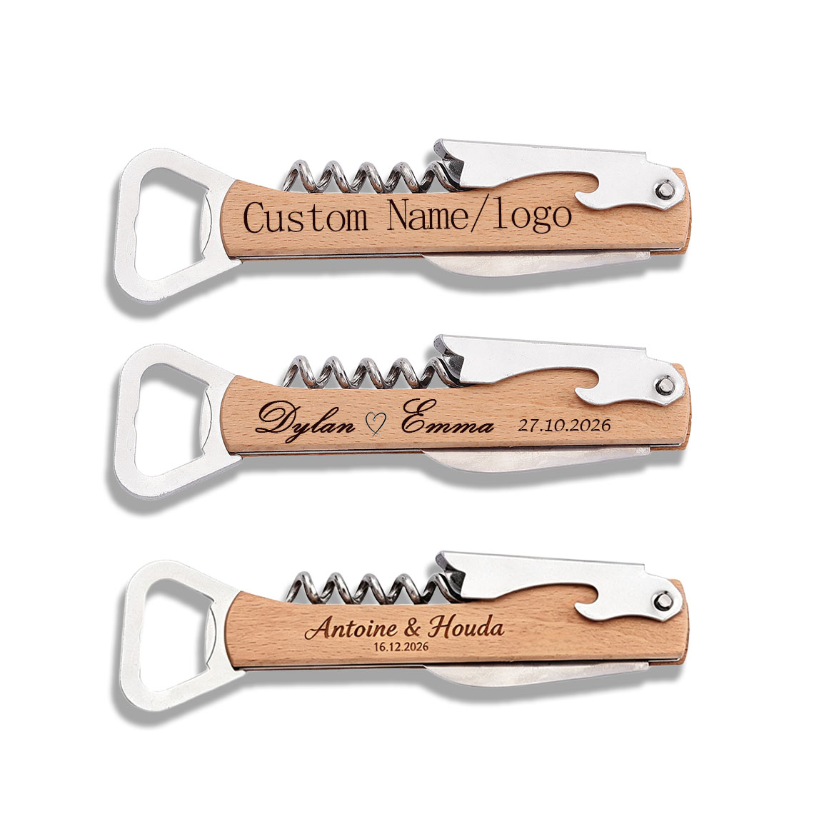 20pcs Personalized Engraved Wo - огляд і ціна Wine Beer Name