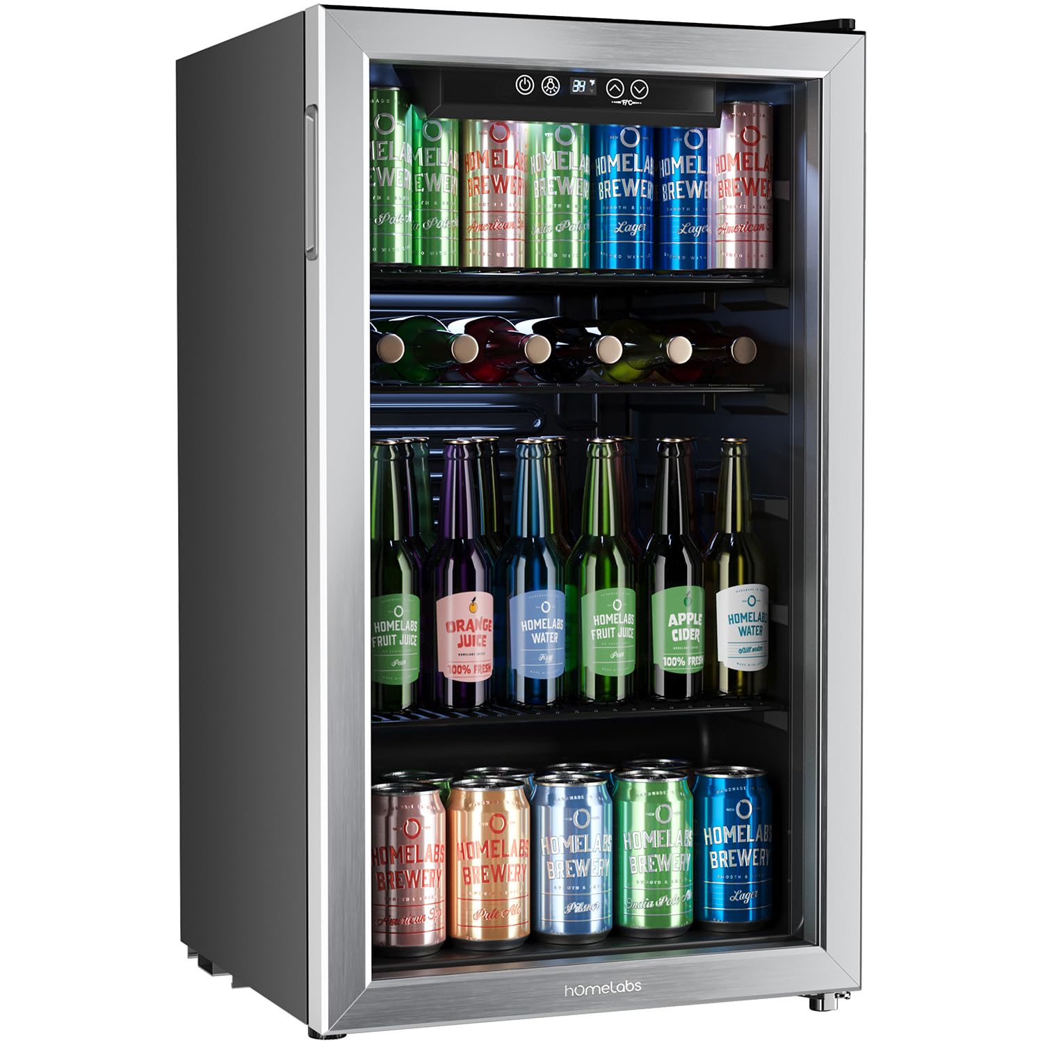 Beverage Refrigerator & Cooler - огляд і ціна Wine Beer Mini Fridge