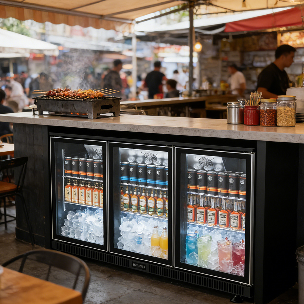 CE/RoHS 2 Door Bar Fridge 200L - огляд і ціна Wine Beer Mini Fridge