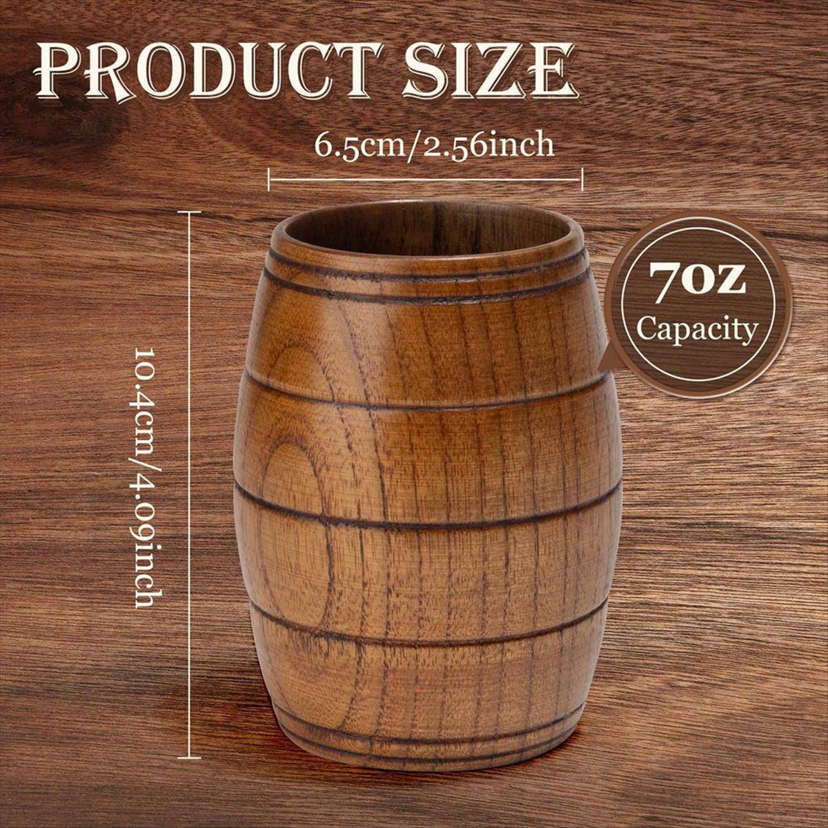 X10A 2 Pieces Classical Wooden - огляд і ціна Wine Beer Coffee
