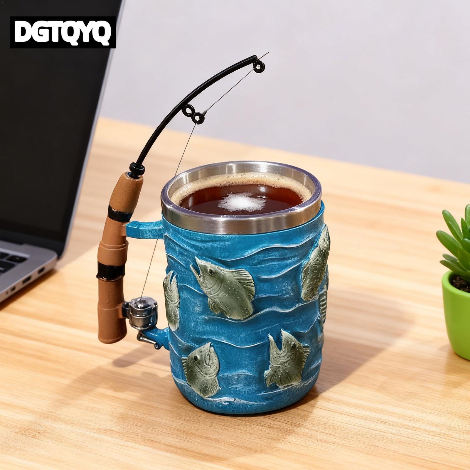 Coffee Mug Resin 3D Fish Cold  - огляд і ціна Wine Beer Coffee
