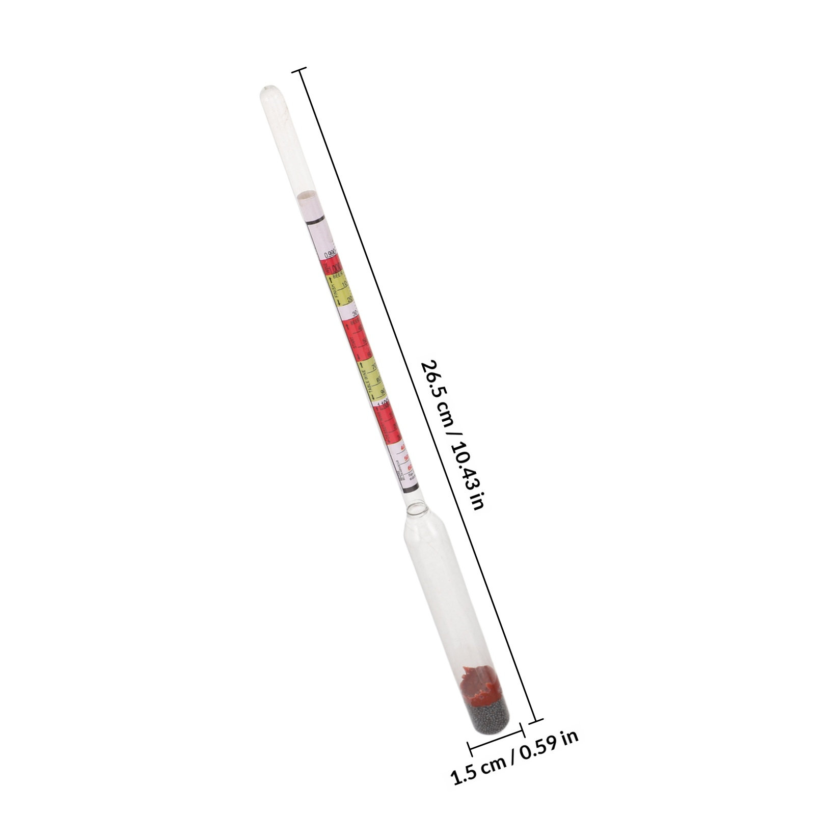 Wine Hydrometer Beer Tester Tr - огляд і ціна Wine Beer Making Supplies